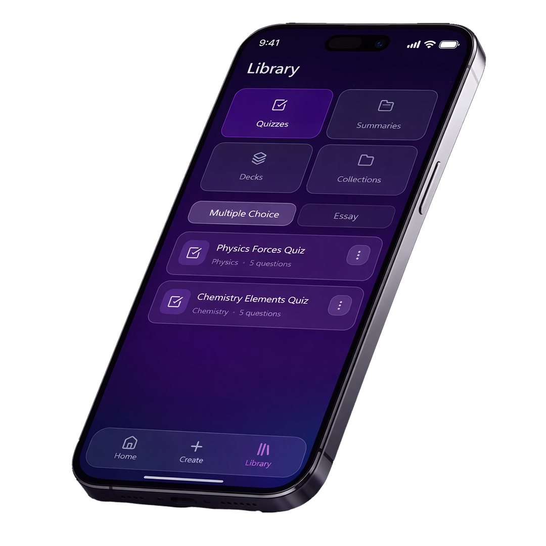 Verwandle jeden Inhalt in Lernmaterial